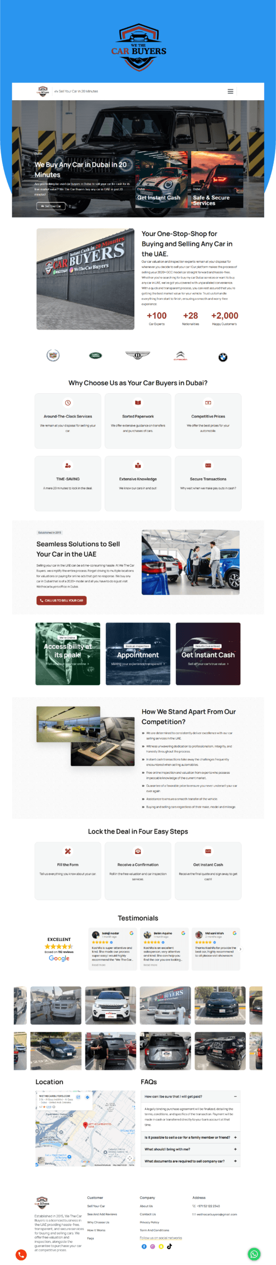 Car Buyer logo - WebSergeon client in Ajman, UAE