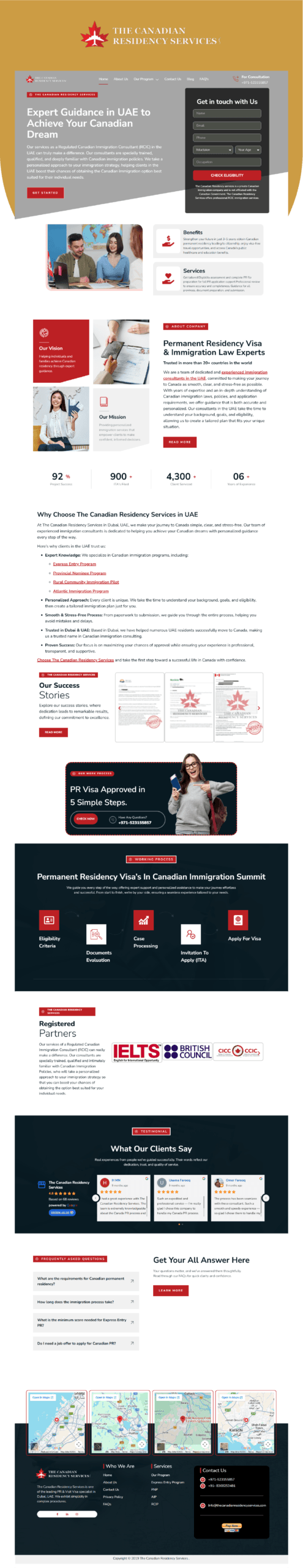 The Canadian logo - WebSergeon client in Ajman, UAE