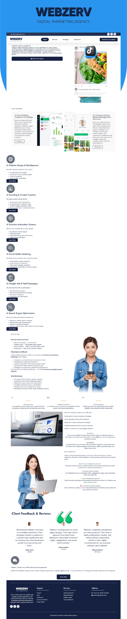 Webzerv logo - WebSergeon client in Ajman, UAE